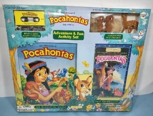 ✅ goodtimes pocahontas adventures and fun activity set book cassette vhs ✅ - Picture 1 of 8