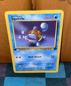 Pokemon - Squirtle Card - 1st Edition - Team Rocket - 68/82 - 2000 - Nintendo - Picture 1 of 4