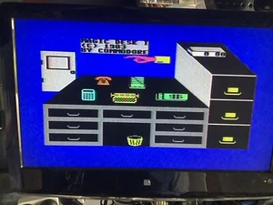 MAGIC DESK C64 COMMODORE 64 GAME CARTRIDGE - ORIGINAL & TESTED - Picture 1 of 3