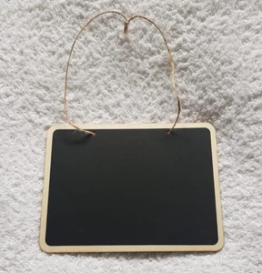 Hanging Chalkboard Memo/Message/ Room/Wedding/Shop - Picture 1 of 2