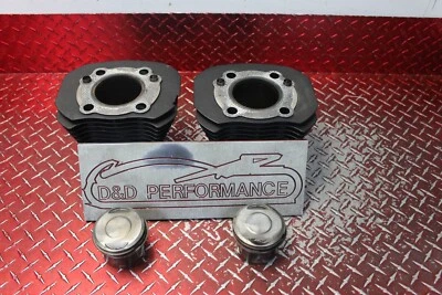 Sportster XL883N 2015 jarras y pistones de cilindro delantero y trasero de hierro 2006-2022 SP97 Foto 1 de 4