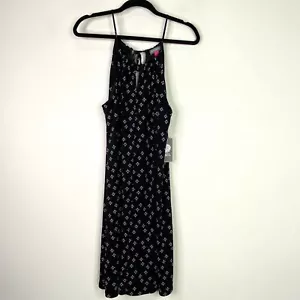 Abito donna Vince Camuto Halter Key Hole Shift nuovo taglia large - Foto 1 di 8