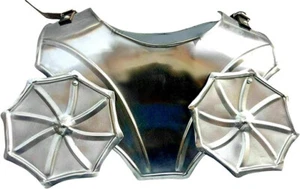 Handicrafts Medieval Steel Gothic Gorget Armor LARP Cosplay Reenactment One Size - Picture 1 of 8