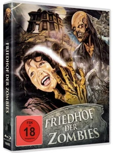 FRIEDHOF DER ZOMBIES Limited 2K-HD-remastered Edition BLU-RAY Cemetery of Terror - Imagen 1 de 2