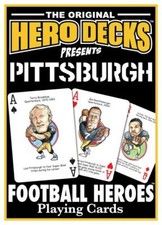 Pittsburgh Steelers Football Heroes Original Hero Deck Playing Cards Gift NFL