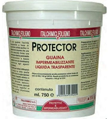 Guaina Liquida Trasparente Impermeabile Calpestabile 750ml Incolore Terrazzo - Immagine 1 di 2