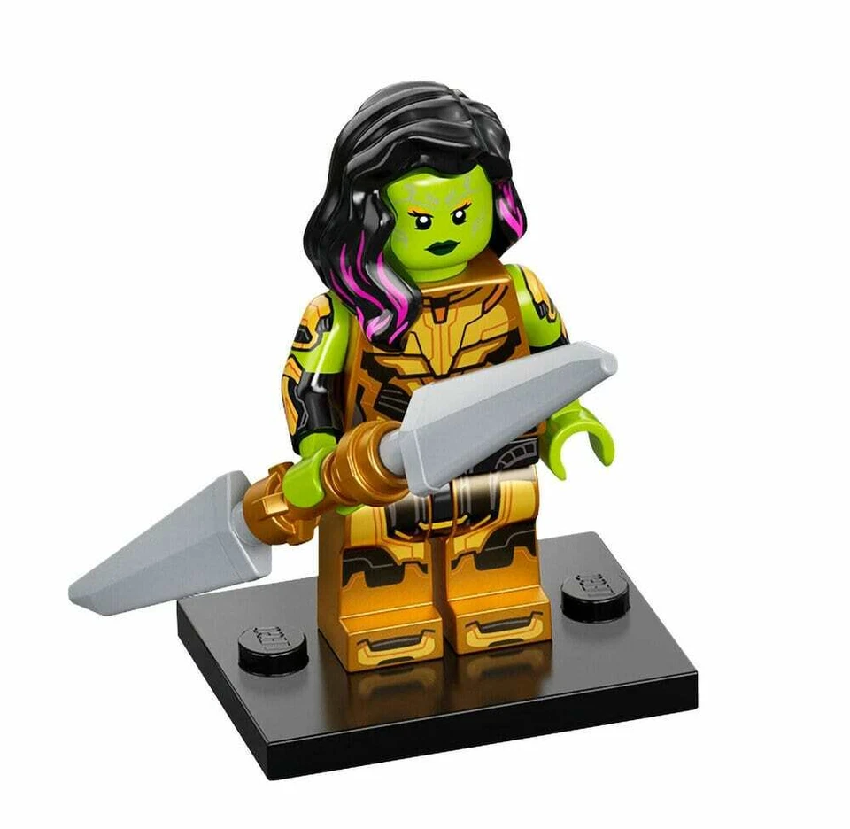 FIGURINE MINIFIGURE LEGO SERIE MARVEL STUDIOS 71031 N°12 GAMORA NEUF SCELLE