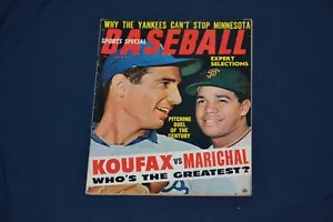 Spring 1966 Sports Special Baseball Magazine Sandy Koufax Cover See Pictures - Picture 1 of 3
