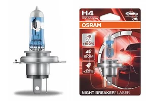 OSRAM Faro halógeno Night Breaker Laser H4 64193NL-01BF 12V 60 / 55W 1 piezas - Imagen 1 de 5