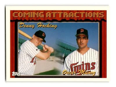 Denny Hocking RC Rookie 1994 Topps #771 Minnesota Twins NM-MINT - Image 1 of 2