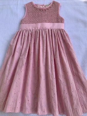 Vestido Hand Smocked by Charleston para niñas talla 4  Foto 1 de 3