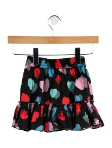 Stella McCartney Girls Heart Print Skater Skirt Kids Size 8 - Picture 1 of 4