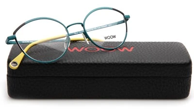 NEW WOOW Bon Jour 1 Col 9006M Petrol EYEGLASSES FRAME 48-18-137mm B40mm - Image 1 of 4