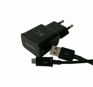 PowerRay Quick Charger PR-TA20EBE, 2A Schnelllader mit Micro USB Kabel , Black - Bild 1 von 11