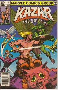 Marvel Comics Kazar #3 (en muy buen estado) 1981 - Imagen 1 de 1