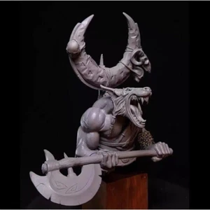 1/10 BUST Resin Model Kit Werewolf Monster Warcraft Fairy Tales Unpainted - Bild 1 von 4