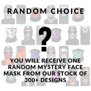 FACE MASK Bandana Neck Gaiter Headband Scarf Reusable Breathable UV Sun Shield   - Picture 1 of 37
