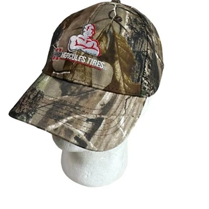 Sombrero cabeza a punta Hercules Tires camuflaje correa ajustable espalda papá gorra camuflaje - Imagen 1 de 8