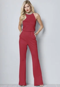 Mono Halter rojo acentuado Venus Pearl talla 8 - Imagen 1 de 7