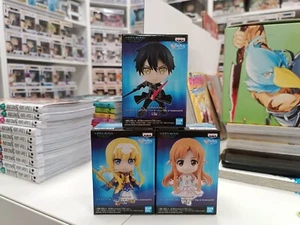 SWORD ART ONLINE CHIBI KYUN WAR OF UNDERWORLD KIRITO A + ASUNA B + ALICE C NUOVI - Imagen 1 de 19