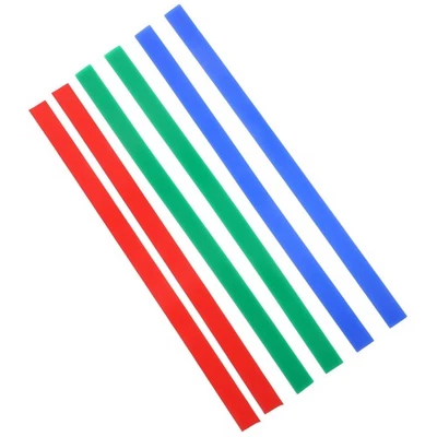 6 Pcs Silicone Rolling Pin Thickness Strips Dough Guide Sticks for Cookie Baking - Image 1 of 4