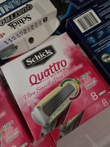 Schick Quattro For Women Aloe 8 Cartridges (5) - Picture 1 of 1