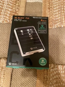 WD_BLACK P10 4TB External Game Drive USB 3.2 Gen 1 Portable HDD - Black - Picture 1 of 6