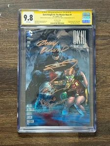 Dark Knight III: The Master Race #1 CGC 9.8 SIGNED AZZARELLO, JANSON, & MILLER - Picture 1 of 2