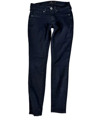 Lucky Brand Black Low-Rise Charlie Skinny Denim Jeans Women's Size 2/26 - Image 1 of 4