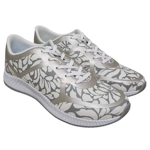Easy Spirit Women Faisal 8 Low Top Jogger Sneakers Size US 9.5M White Grey - Picture 1 of 7