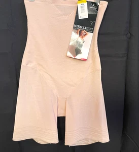 Pantaloncini Miraclesuit Shapewear vita alta coscia più sottili - stile 2789 beige taglia M - Foto 1 di 6