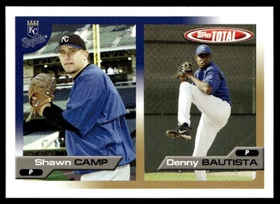 2005 Topps Total Shawn Camp/Denny Bautista Kansas City Royals #620 - Image 1 of 2