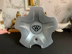 Rare AZEV Diamond Silver Alloy Wheel Center Aluminium Cap Cover AZK21005 - Picture 1 of 11