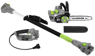 Earthwise CVPS43010 7-Amp 10-Inch Convertible 2-in-1 Corded Electric Pole Saw... - Image 1 of 4