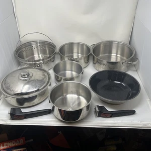 Magma Nesting Magnetic Induction Cookware Cooking Pots And Pan 10 Piece - Picture 1 of 18