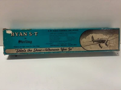 Kit Modelo Avión Sterling Ryan ST Vintage, C/L (R/C) Foto 1 de 4