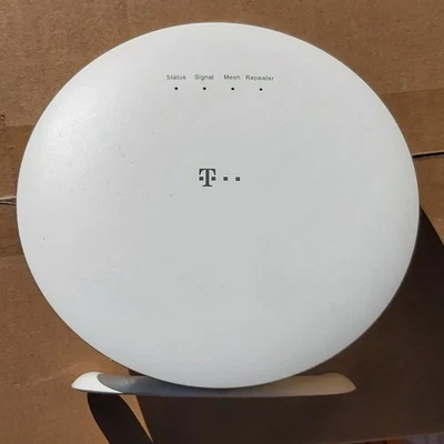Telekom Speed Home WiFi WLAN Repeater - Weiß, gebraucht W-Lan Verstärker - Bild 1 von 4