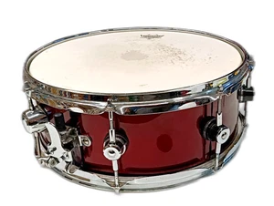 Tamburo Snare T5 14" x 5,5" Sparkle Red Custodia Inclusa Usato Buono Stato - Imagen 1 de 20