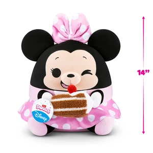 Snackles Disney 14-inch Plush (Minnie Mouse) by ZURU, Plush with Snack Accessory - Picture 1 of 3