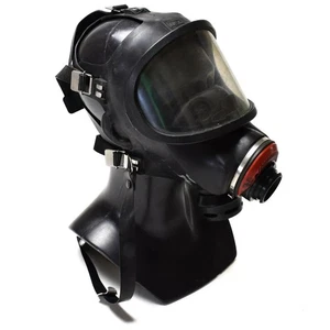 Original MSA AUER 3S Gasmaske Vollmaske Gebraucht Robust Schwarz - Bild 1 von 4