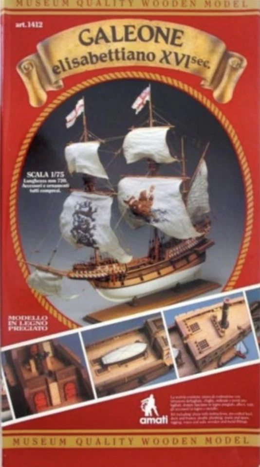 Modellismo Navale Galeone Elisabettiano  - Immagine 1 di 1