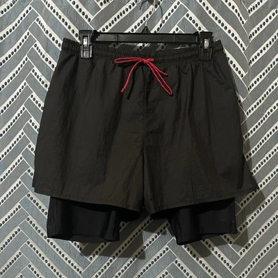 District Vision Layered Pocketed Trail Short - 5” Black Men’s Size Medium - Image 1 of 4