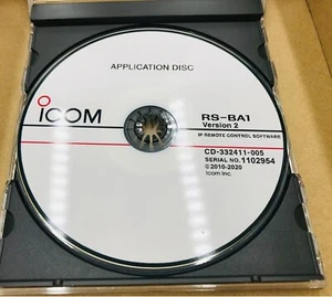 Software de radio control remoto ICOM RS-BA1 V2.50 versión 2 última versión 2025 - Imagen 1 de 2