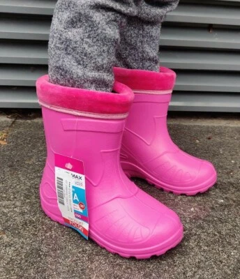 WELLINGTON Ultraleichte isolierte Kinder Gummistiefel -30 Grad EVA BOOTS Mädchen Junge UK