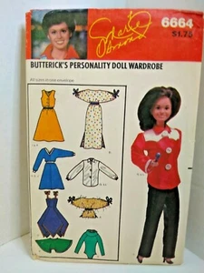 Butterick 6664 Marie Osmond Fashion Doll vestiti modello da cucire completo - Foto 1 di 5