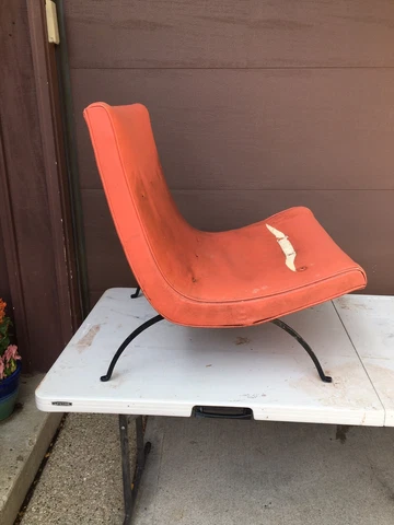 milo baughman thayer coggin Scoop Lounge Chair Cover
