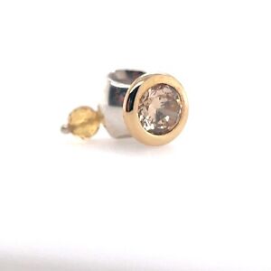 Authentic Pandora Buttercup Charm DANGLE  w/14kt GOLD marked 925 ALE RETIRED
