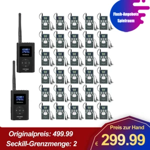 Retekess FT11-PR13 Reiseleiter System 2 Sender 30 Empfänger Touren Geschäftsreis - Afbeelding 1 van 15