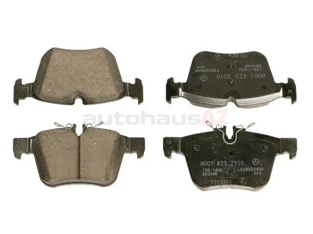 Juego Pastillas Freno Traseras GENUINAS MERCEDES 0004208200 MERCEDES-BENZ C300 C63 AMG S C400 Foto 1 de 1