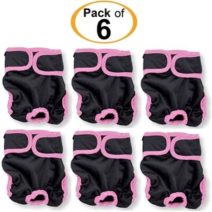 LEAK PROOF Female Dog Diapers Period Pants Washable Puppy Cat Small Large Pet - Picture 1 of 8